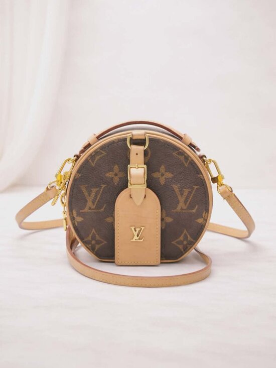 Louis Vuitton Handbags - Authentic Louis Vuitton Petite Boite Chapeau Monogram Mini Crossbody Bag LV